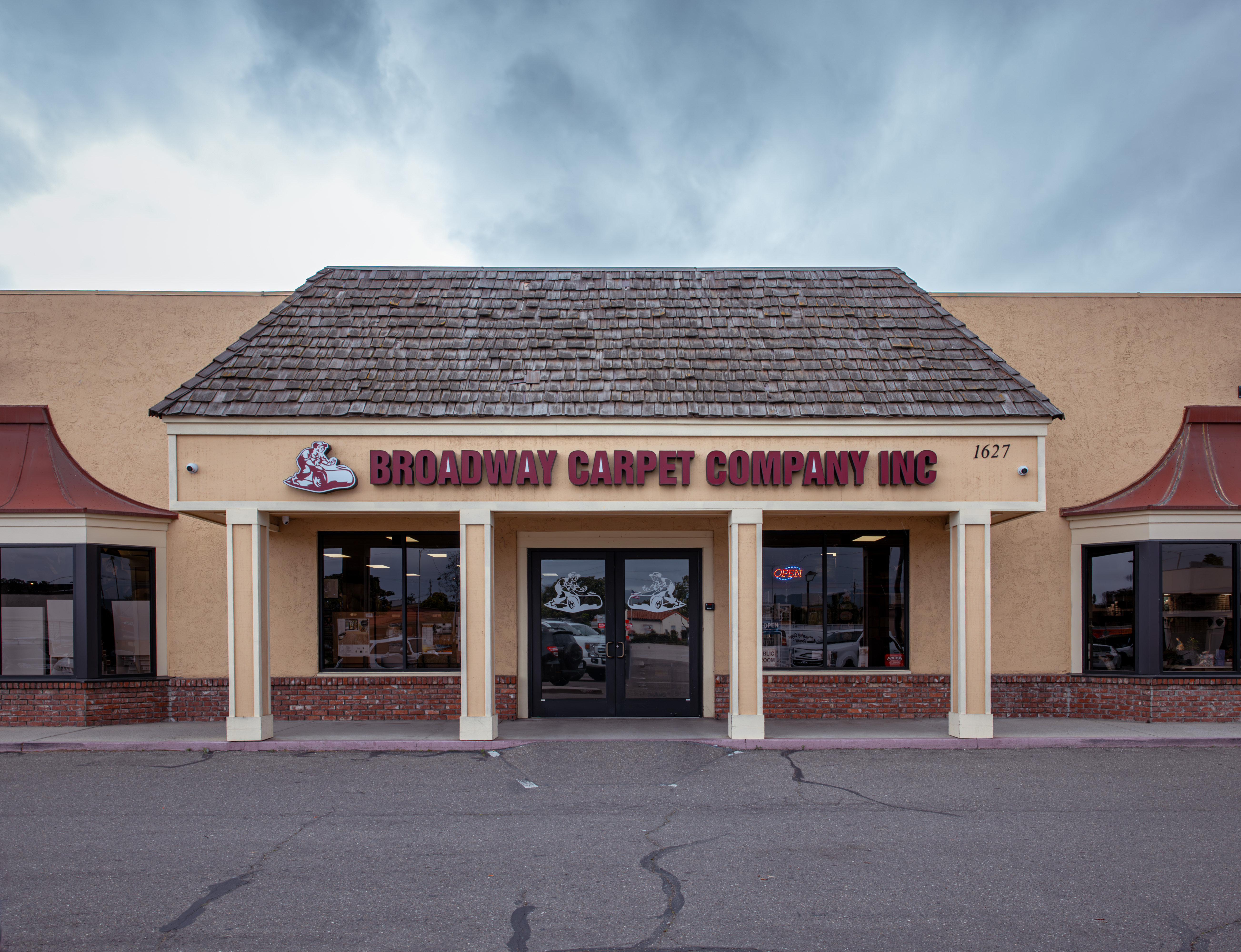 Broadway Carpet Company storefront